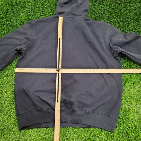 Carhartt Oversized Hoodie XL 27x29 Faded Navy-Blue - Picture 6 of 16
